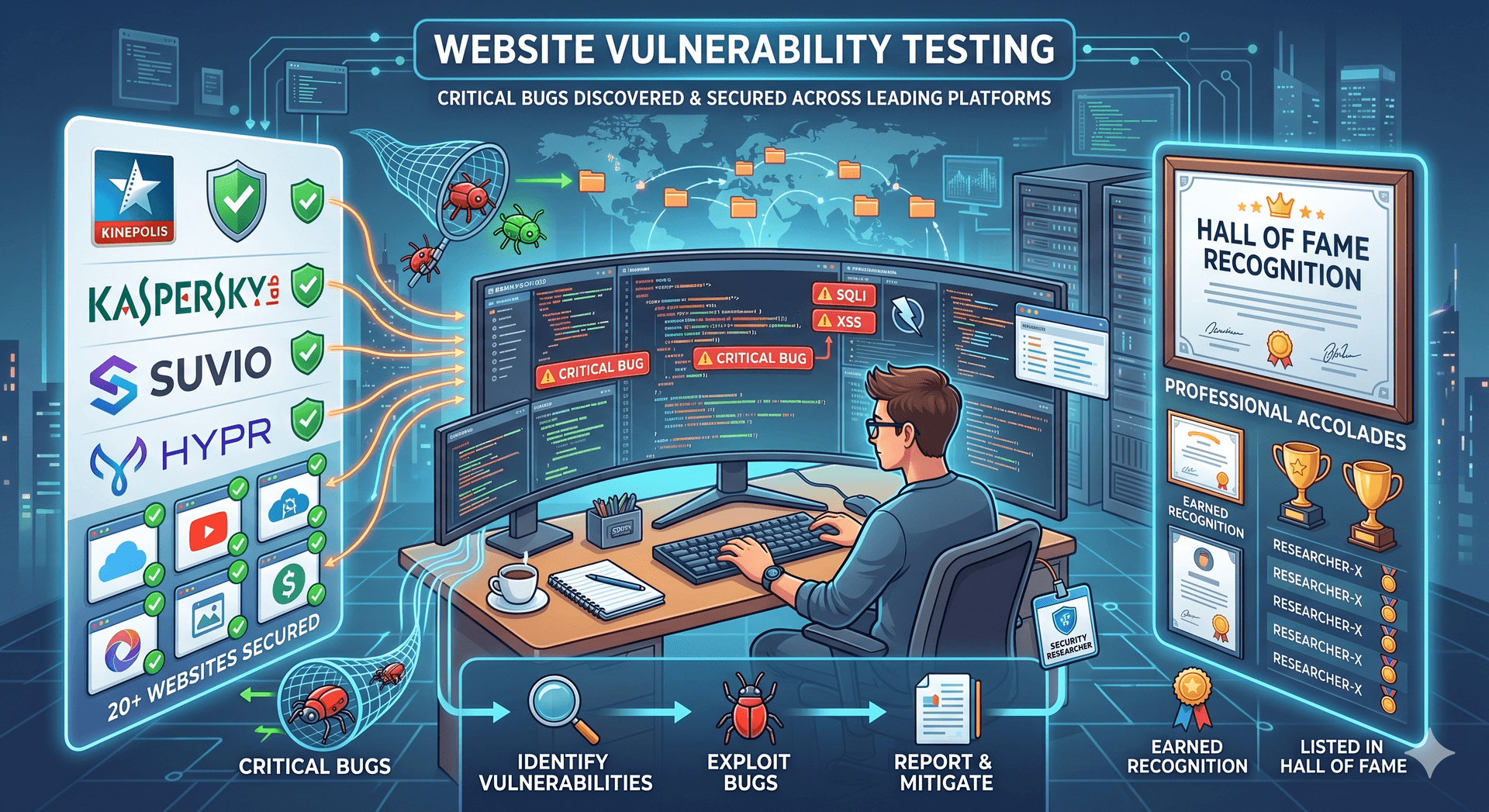 Website Vulnerability Testing